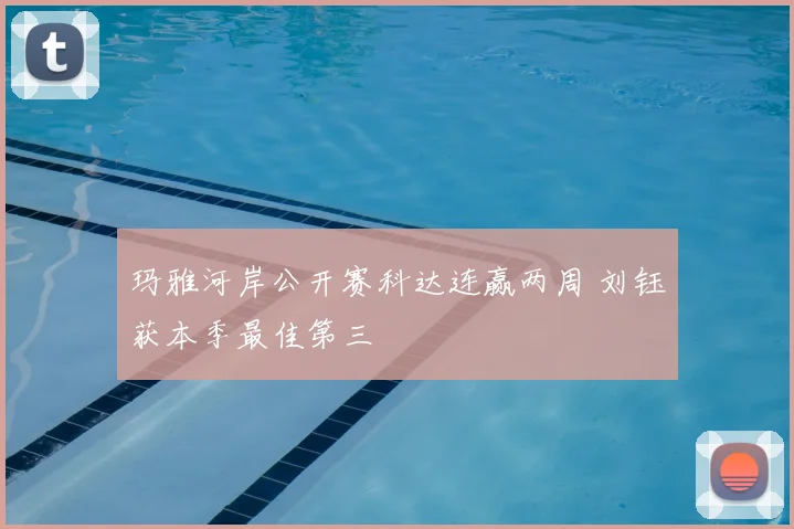 玛雅河岸公开赛科达连赢两周 刘钰获本季最佳第三