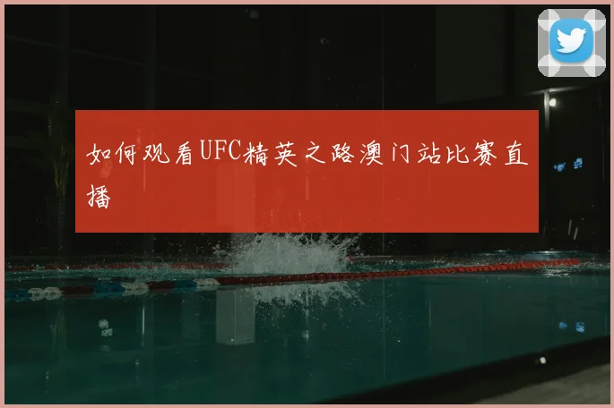 如何观看UFC精英之路澳门站比赛直播